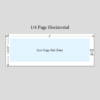 Qtr. page horizontal